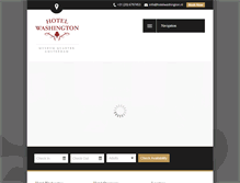 Tablet Screenshot of hotelwashington.nl